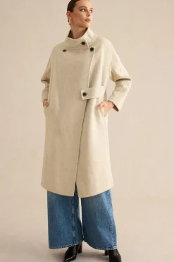 100% Wool Pocket Coat