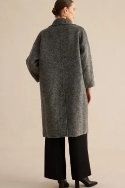 100% Wool Pocket Coat