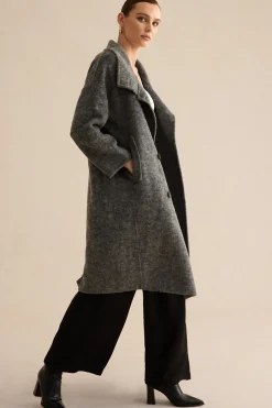 100% Wool Pocket Coat