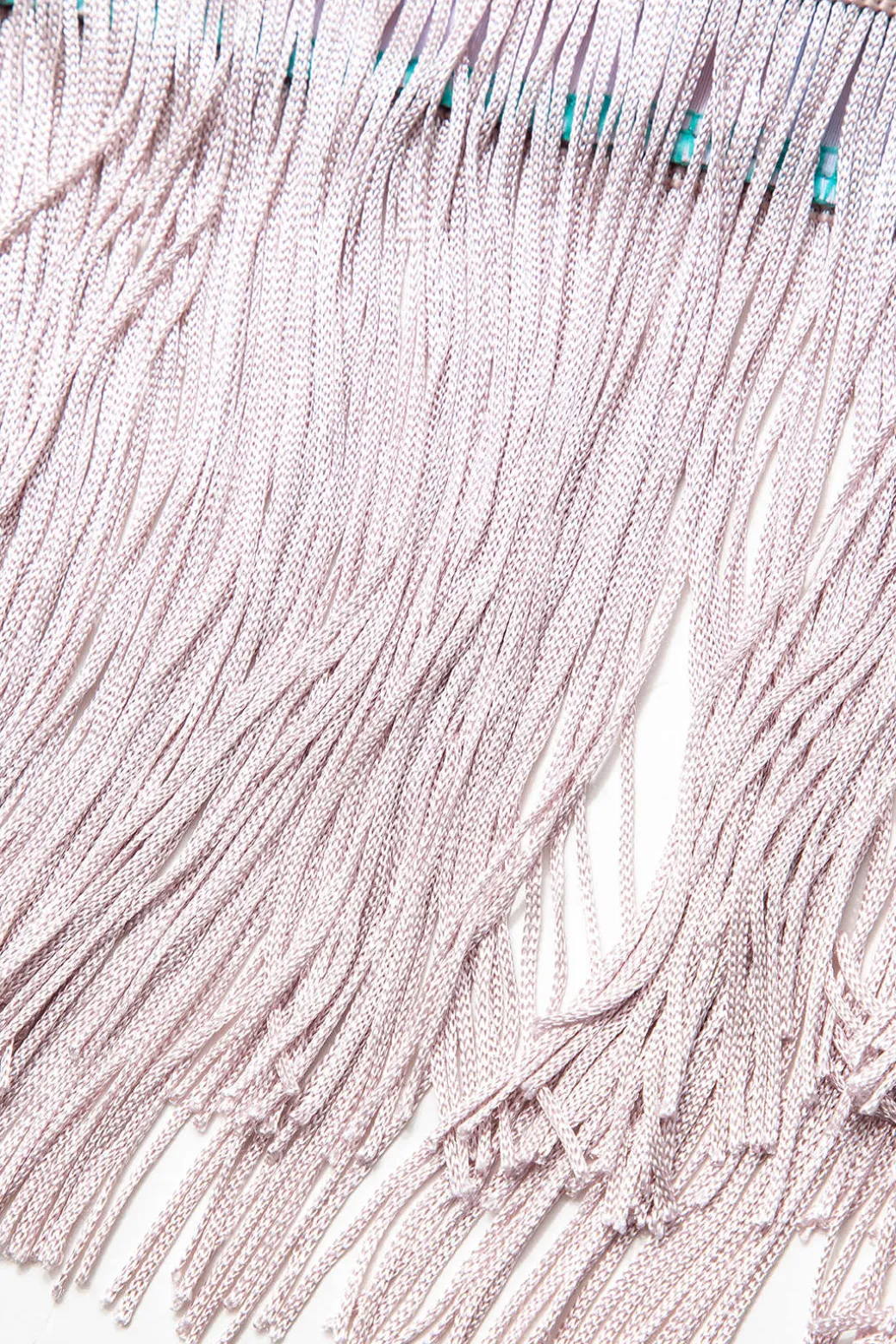 Abstract Printed Fringe Cover Up