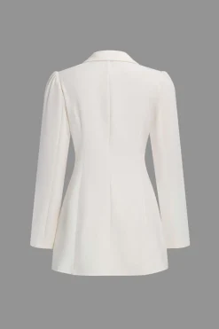 Asymmetrical Blazer And Pants Set