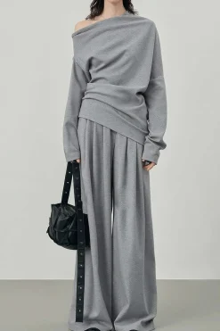 Asymmetrical Long Sleeve T-Shirt