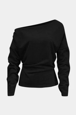 Asymmetrical Long Sleeve T-Shirt