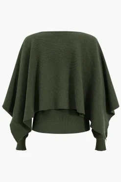 Asymmetrical Long-Sleeve Top