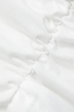 Asymmetrical Ruched Long Sleeve Top