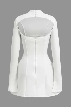 Backless Mini Dress