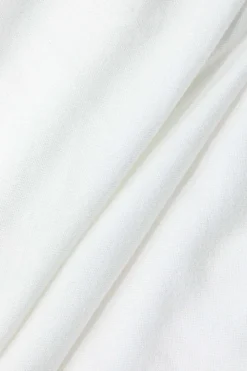 Basic Asymmetrical Ruched T-shirt