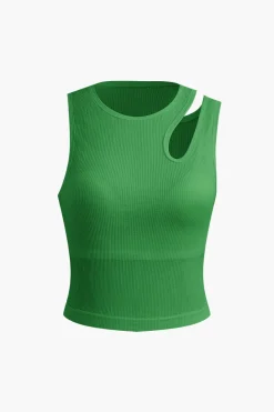 Basic Cut Out Tank Top