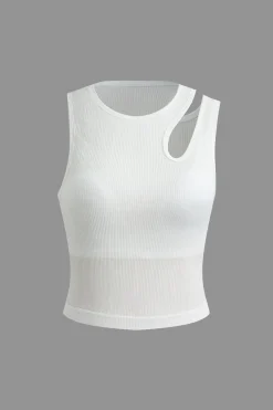 Basic Cut Out Tank Top