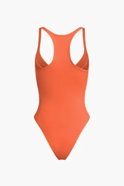 Basic Solid Deep-V Neck Bustier Bodysuit