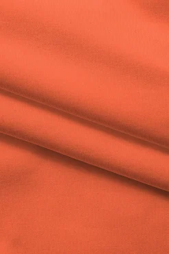 Basic Solid Deep-V Neck Bustier Bodysuit