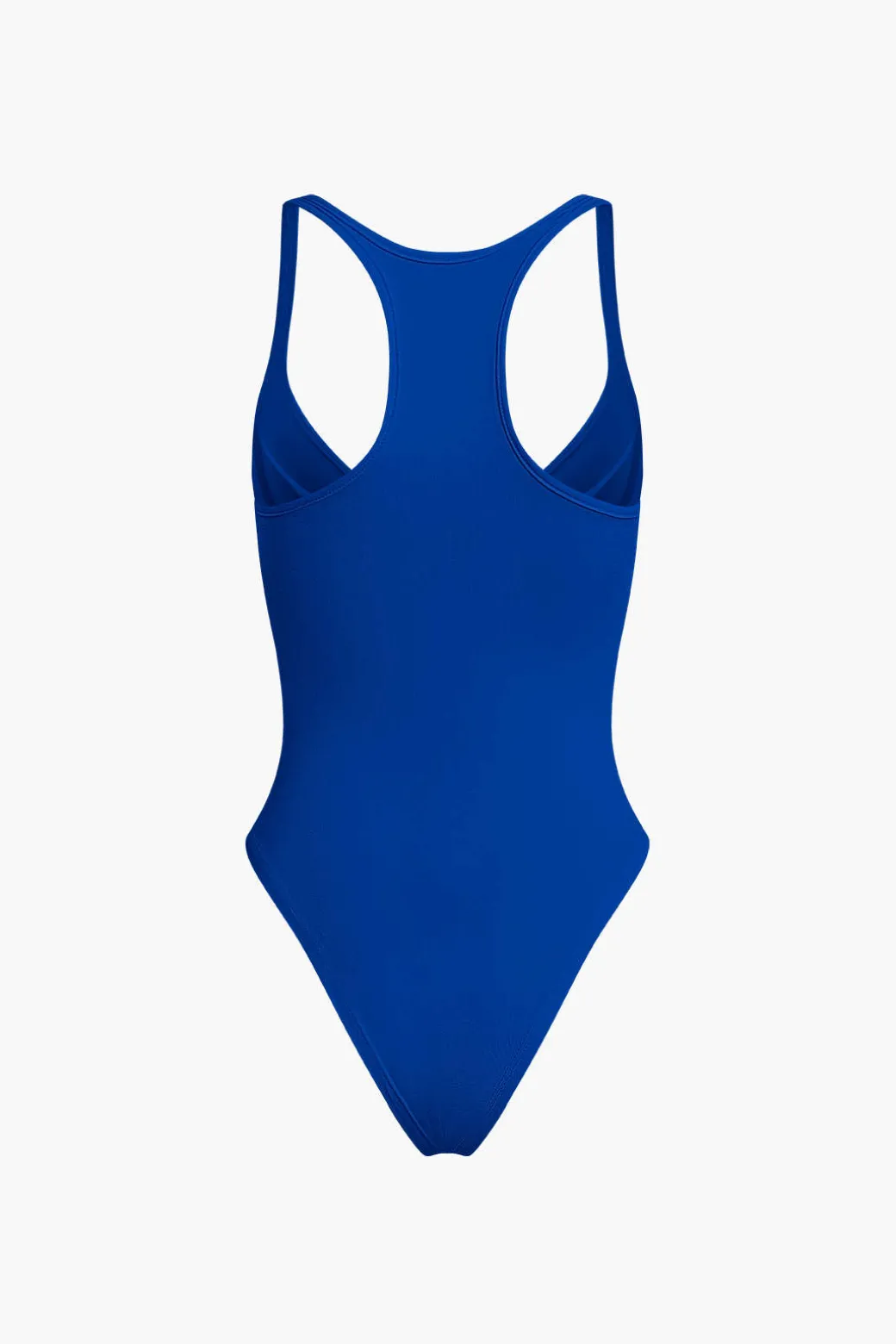 Basic Solid Deep-V Neck Bustier Bodysuit