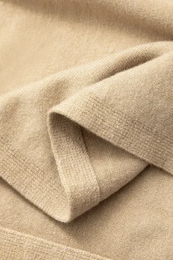 Basic Solid Knit Long-Sleeve Dress