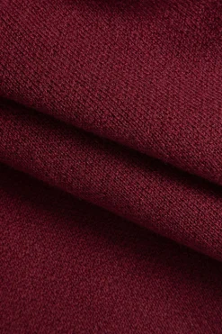 Basic Solid Knit Long-Sleeve Top