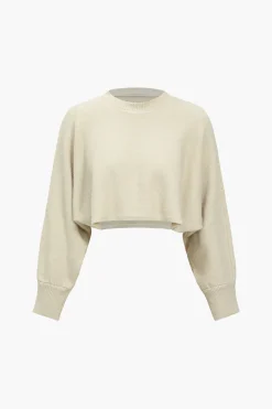 Basic Solid Sweater Top And Tank Dress Set