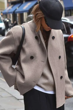 Basic Solid Warm Coat