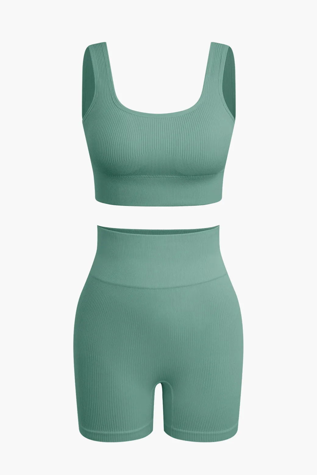 Basic Yoga Tank Top and Shorts Set