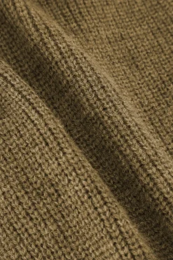 Batwing Sleeve Turtleneck Crop Sweater