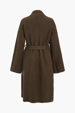 Belted Sweater Cardigan