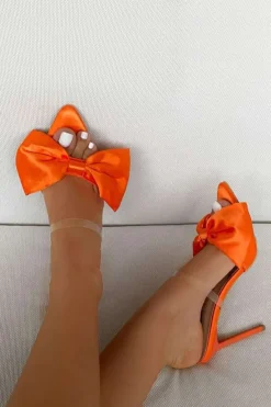 Bowtie Slingback High Heels