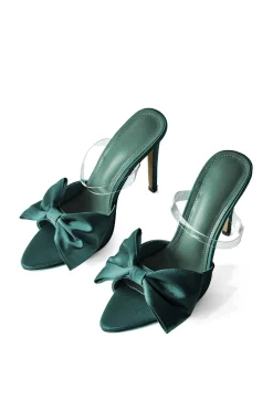 Bowtie Slingback High Heels