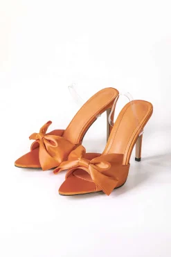 Bowtie Slingback High Heels