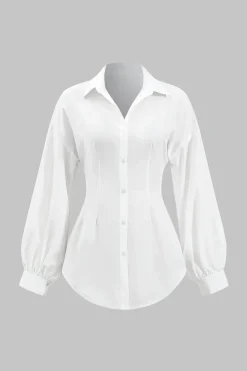 Button Long-Sleeve Shirt
