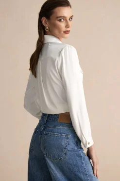 Button Pocket Long-Sleeve Shirt