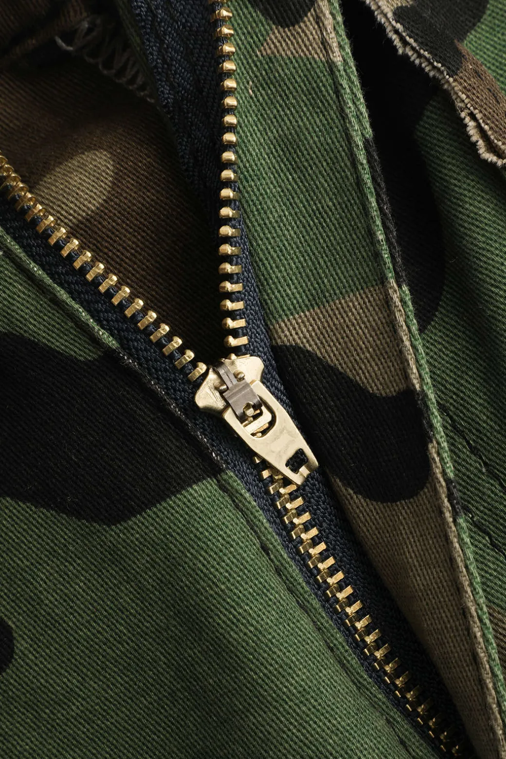 Camo Destroyed Cargo Shorts