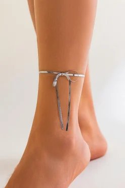 Chain Anklet Bow Anklet