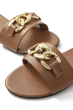 Chain Detail Slippers