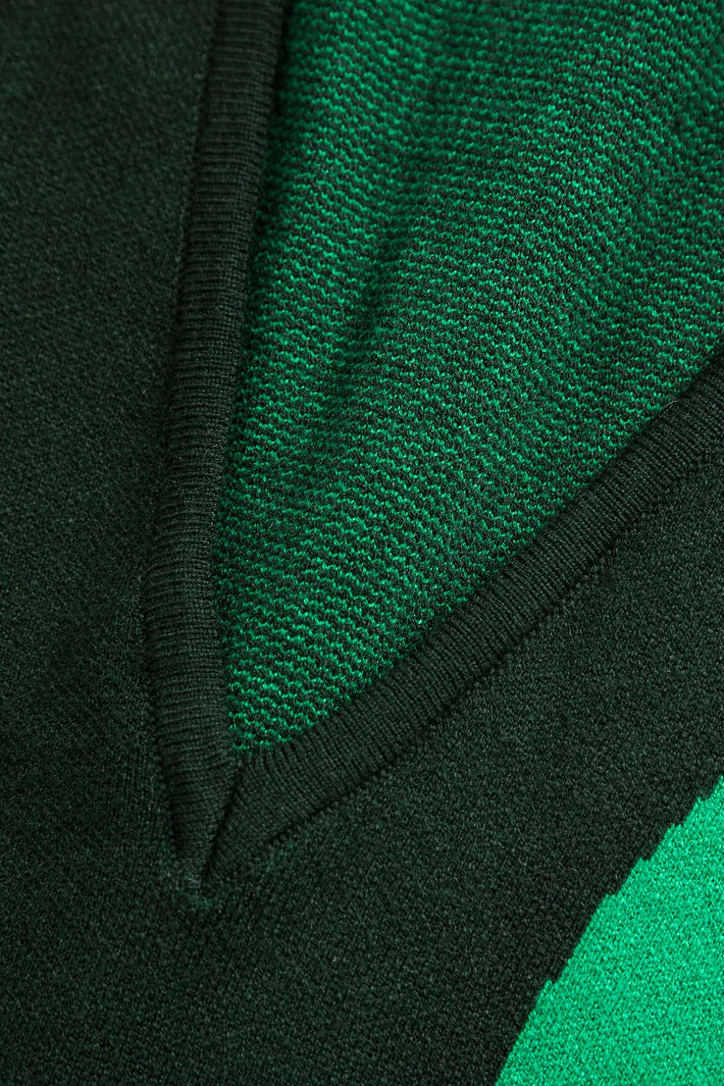 Color Block Asymmetrical Sweater Dress