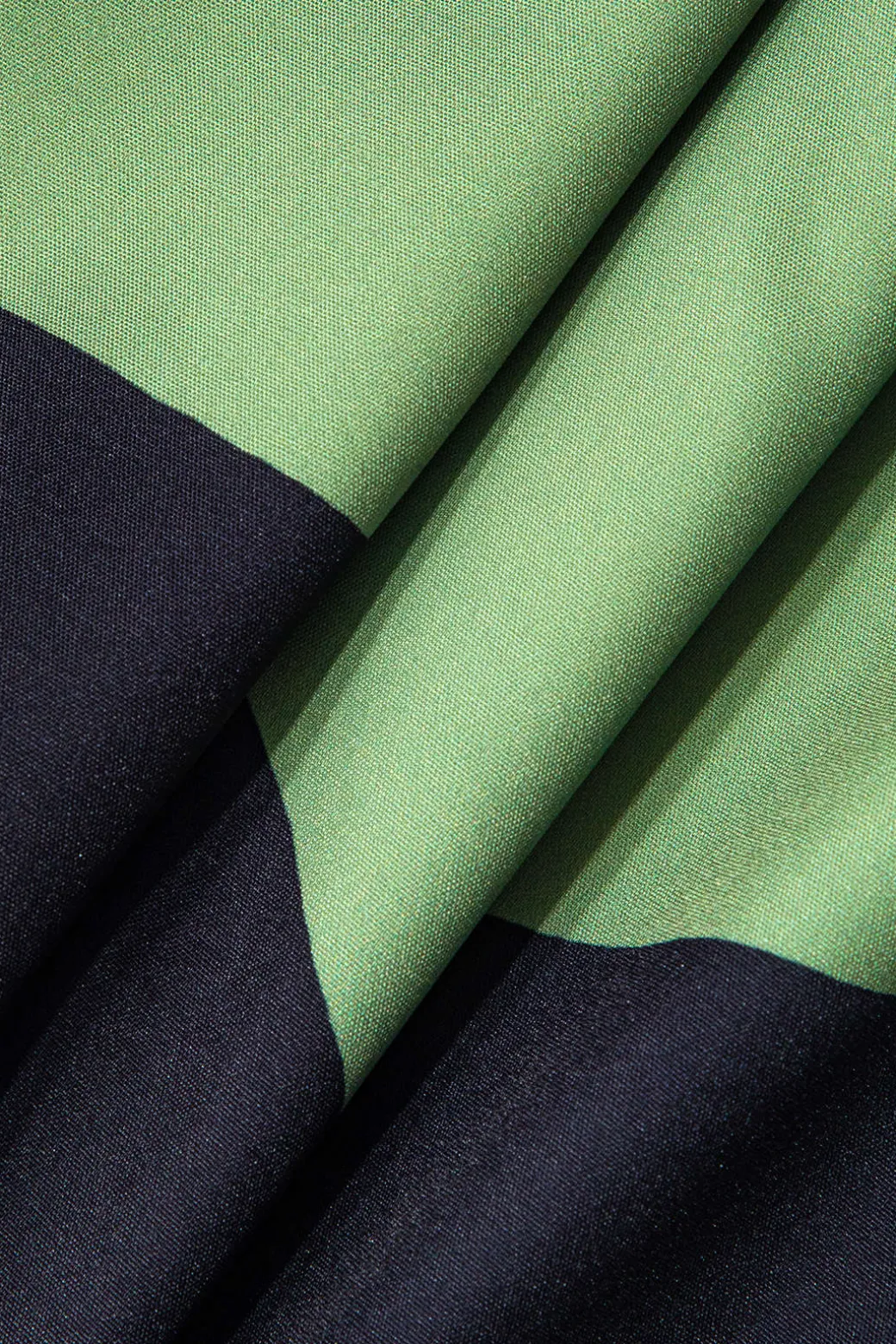 Color Block Strapless Slit Maxi Dress