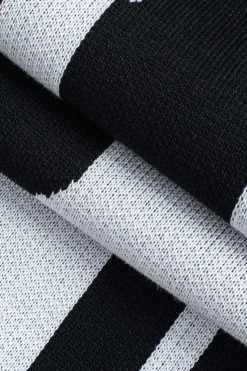 Contrast Cut Out Slit Sweater Dress