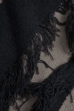 Contrast Fringe Skirt