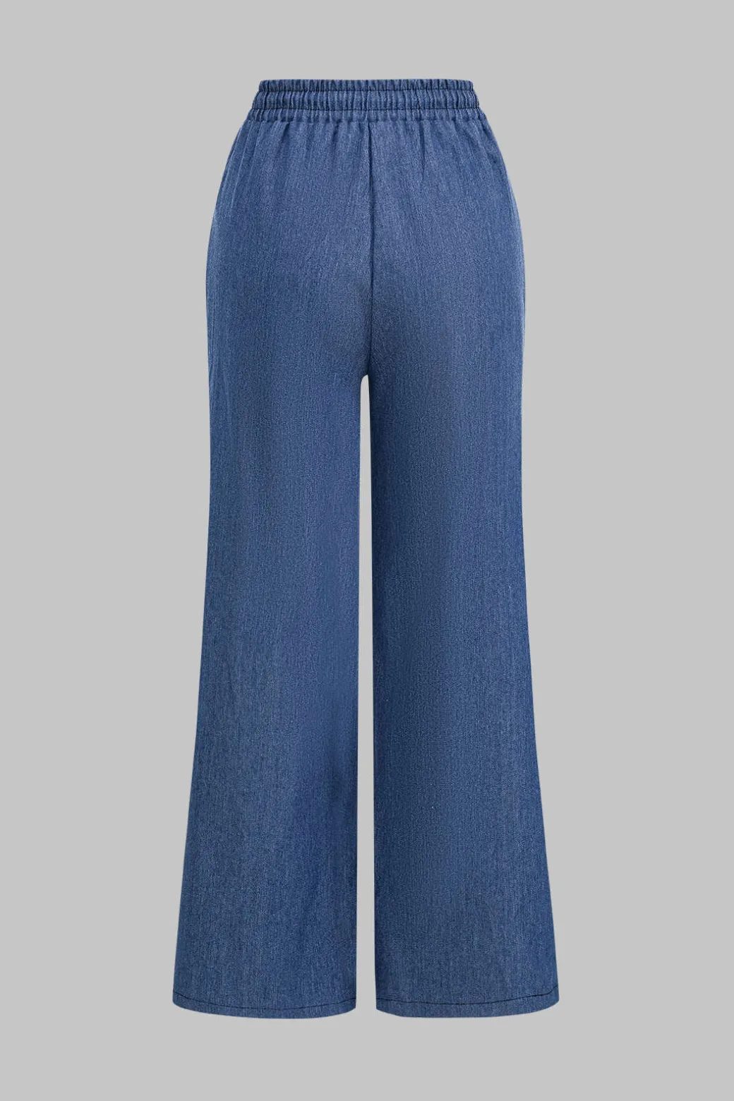 Contrast Stand Collar Zipper Jacket And Patchwork Denim Pants