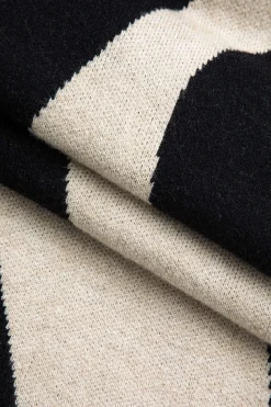 Contrast Sweater Dress