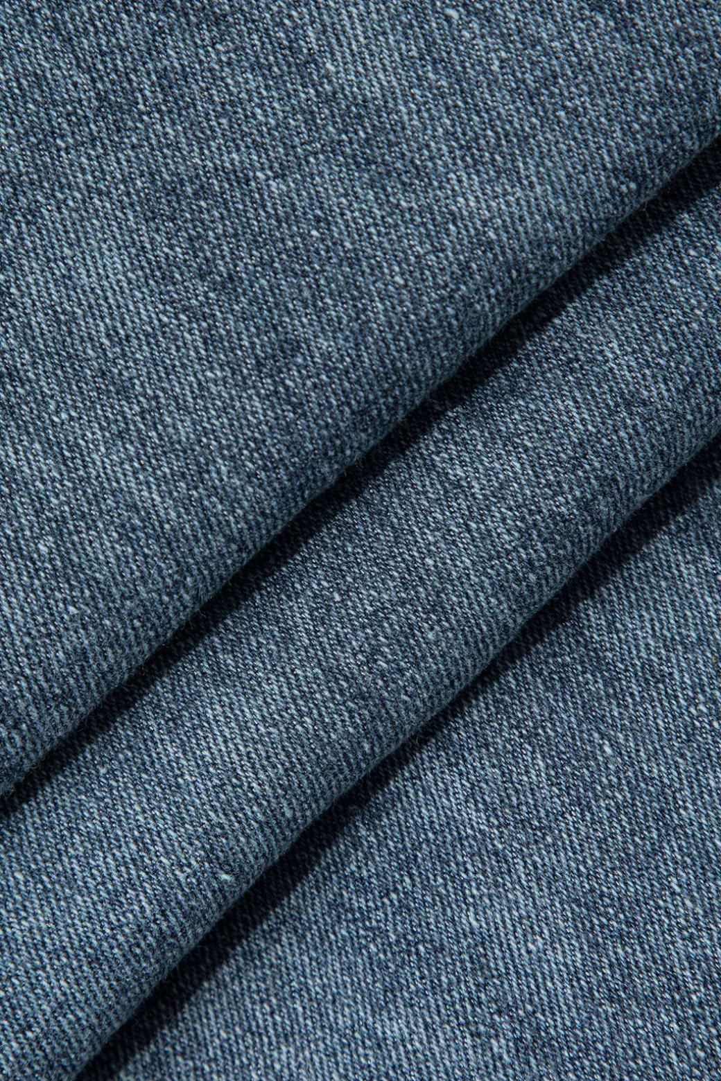 Contrast Wide Leg Jeans