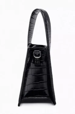 Crocodile Pattern Square Tote Bag