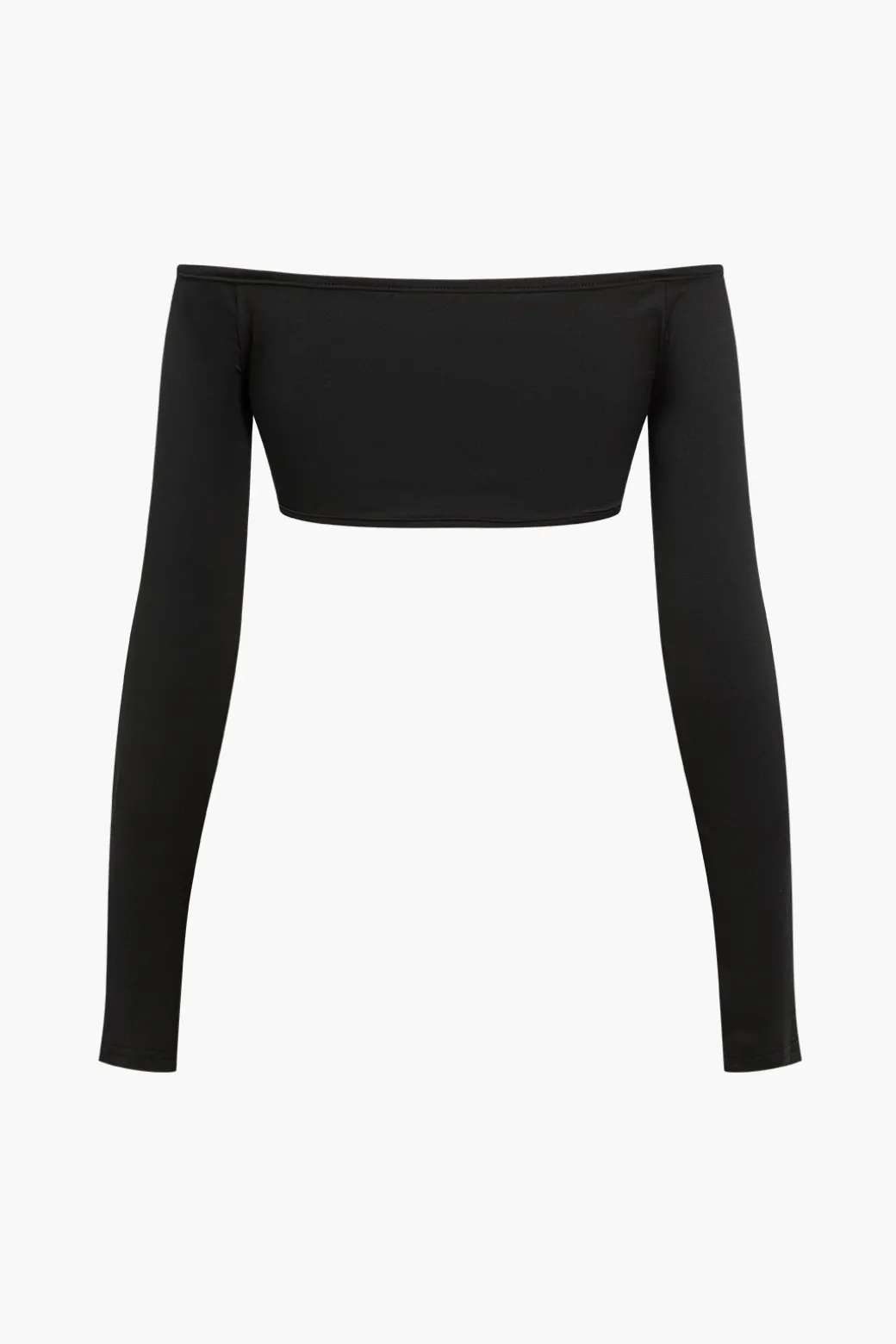 Crop Off Shoulder Top And Skirt Set
