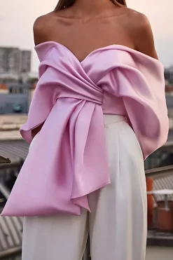 Cross Off Shoulder Tank Top