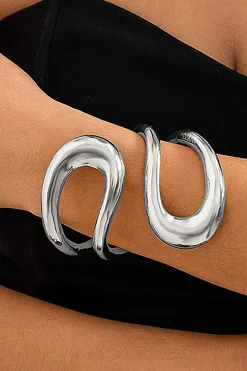 Cut Out Asymmetrical Bracelet
