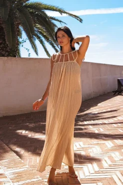 Cut Out Backless Maxi Dress