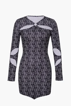 Cut Out Bodycon Mini Dress