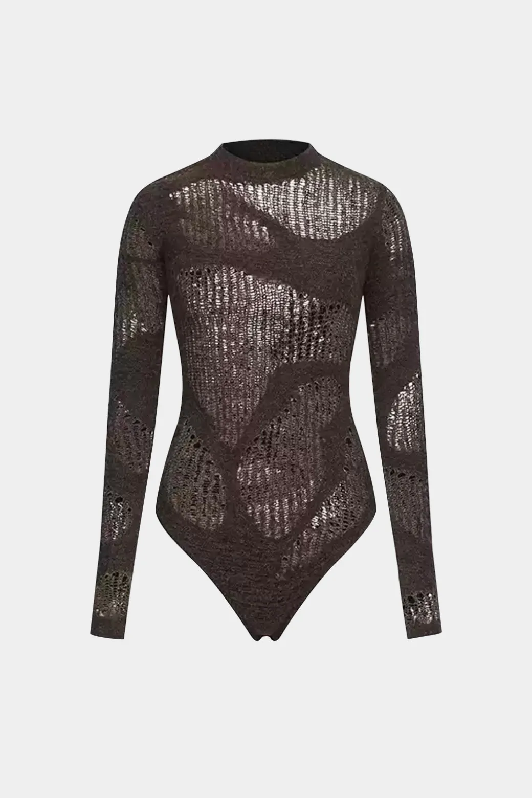 Cut Out Long Sleeve Bodysuit