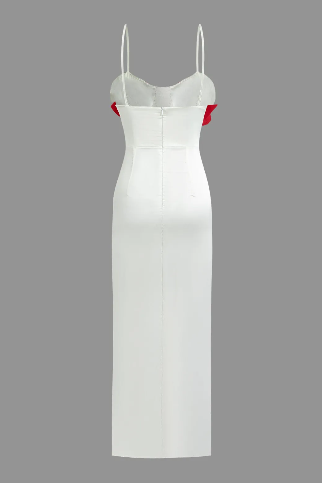3D Flower Slip Maxi Dress