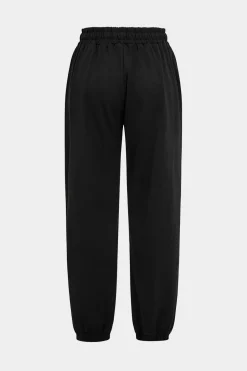 Denim Patchwork Pocket Tie-Up Top And Trousers Set
