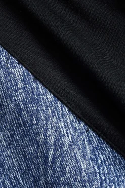 Denim Patchwork Trousers