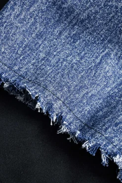 Denim Patchwork Trousers