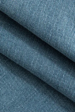 Denim Tie Washed Pocket Jeans
